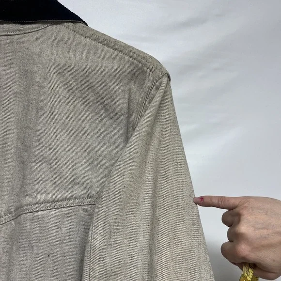 Levi's Vintage Long Trench Coat / Jacket Levi Strauss & Co. Medium READ - Picture 9 of 15